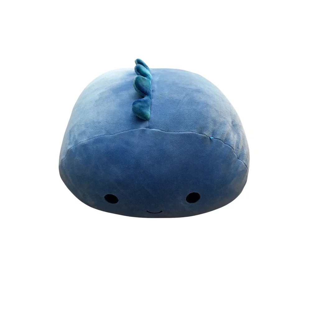 Squishmallow Brody the Dinosaur Blue Stackable Plush Stuffy Collectible Size 12